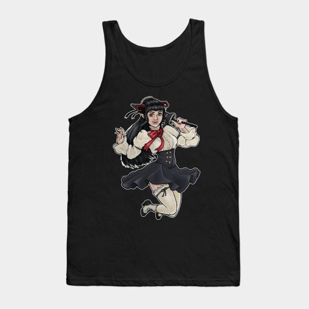 Cutie Demoness Tank Top by D. Fillz